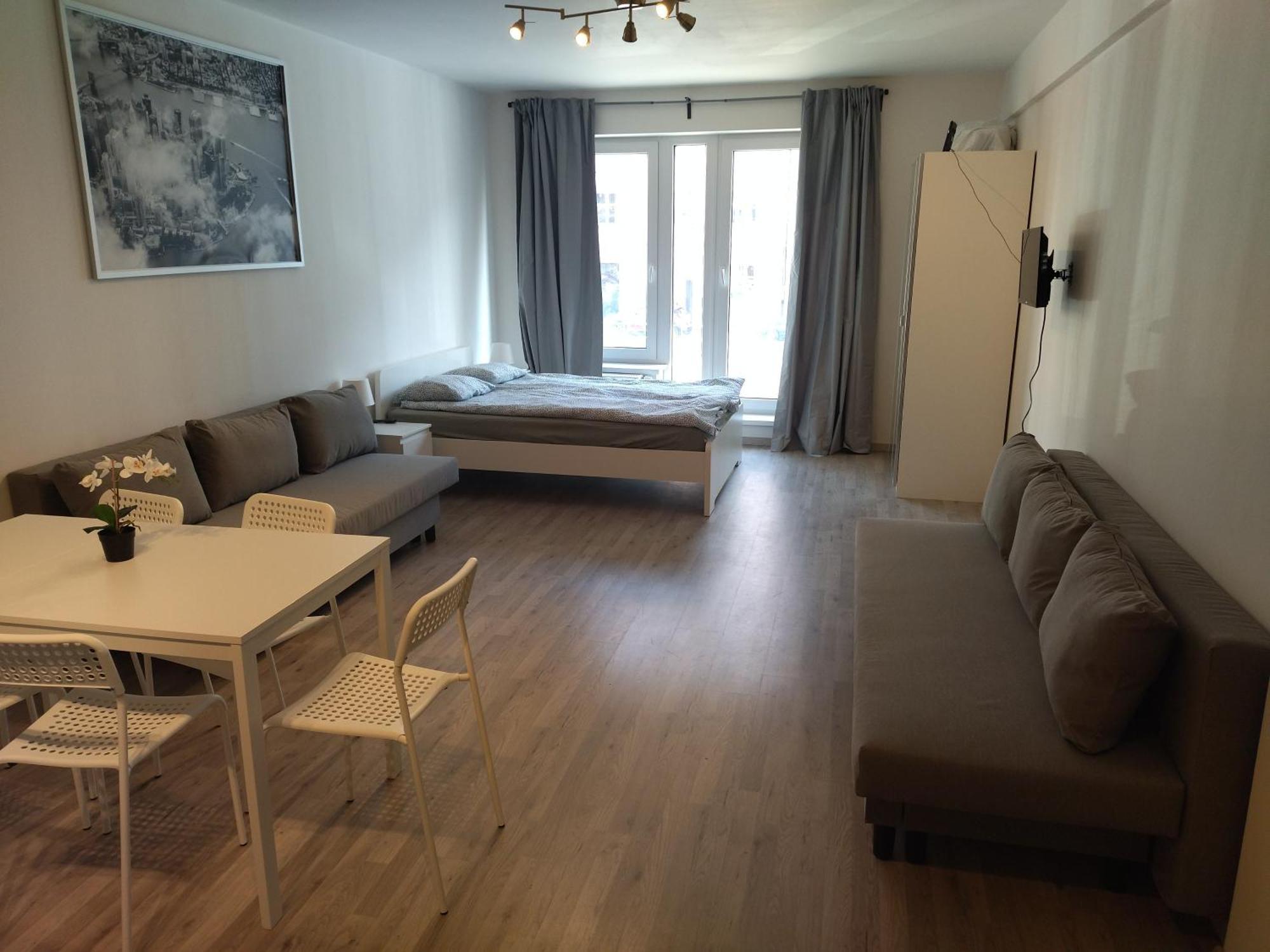 Brand New Studio Apartment #24 In Elite Residence With Free Secure Parking In The Center Прага Экстерьер фото